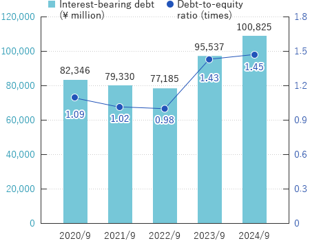 Interest-bearing debt